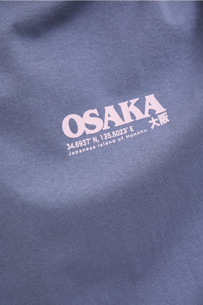 JOROSAKA TEE SS CREW NECK STYD SS25 12291126 NIGHTSHADOW BLUE